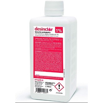 DESINCLOR SOLUCION 500 ML 1% (CLORHEXIDINA)